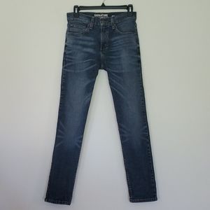 Levi's Signature Slim Skinny Blue Jeans 28